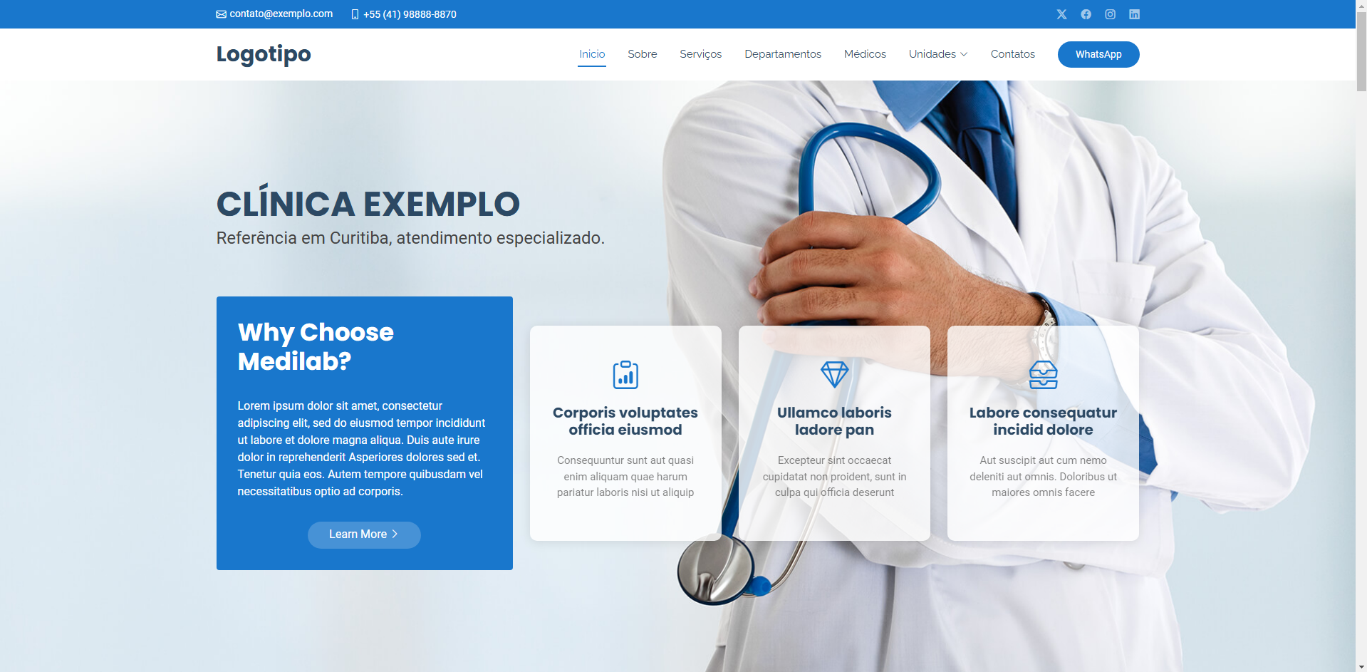 Projeto Clinica MedLab